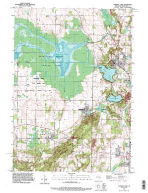Elkhart Lake USGS topographic map 43088g1