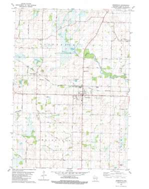 Rosendale USGS topographic map 43088g6