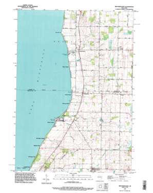 Brothertown USGS topographic map 43088h3