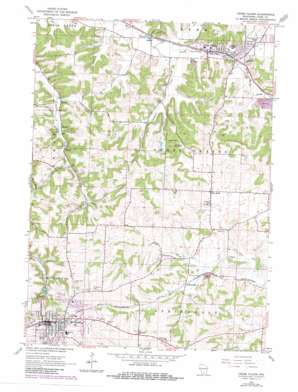 Cross Plains USGS topographic map 43089a6