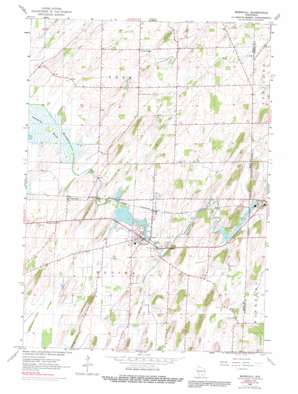 Marshall USGS topographic map 43089b1