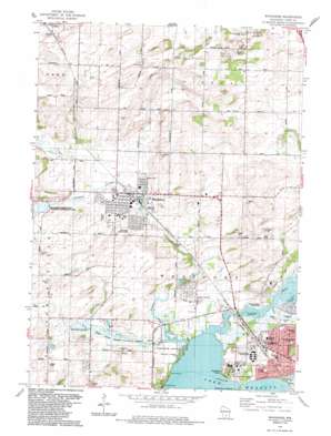 Waunakee USGS topographic map 43089b4