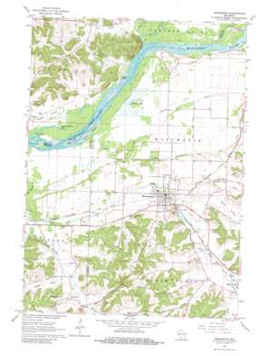 Mazomanie USGS topographic map 43089b7