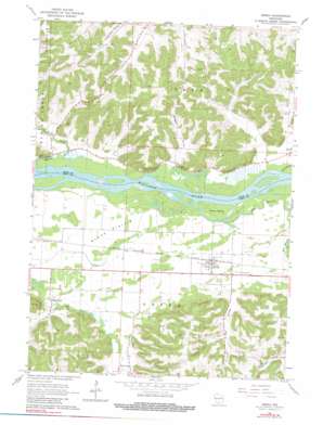 Mazomanie USGS topographic map 43089b8