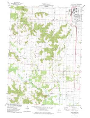 Sauk Prairie USGS topographic map 43089c7