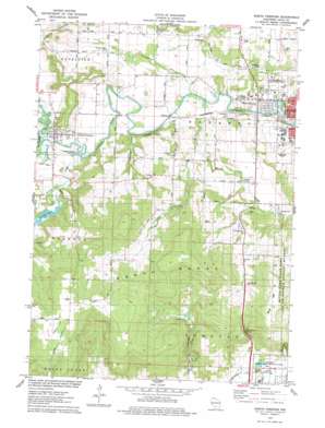 North Freedom USGS topographic map 43089d7