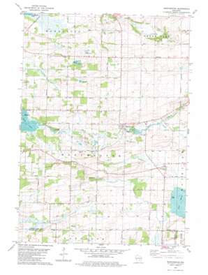 Manchester USGS topographic map 43089f1