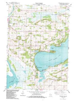 Princeton East USGS topographic map 43089g1