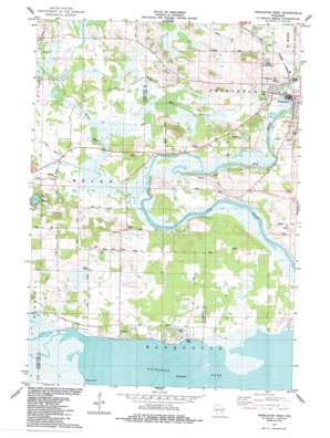 Princeton West USGS topographic map 43089g2