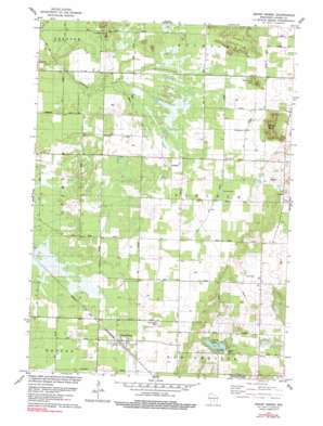 Grand Marsh USGS topographic map 43089h6