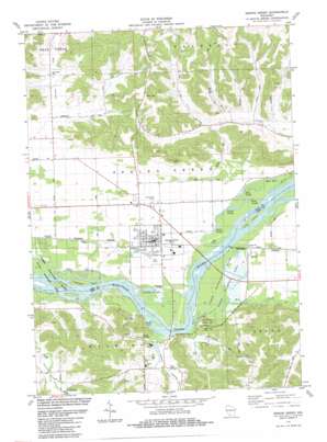 Arena USGS topographic map 43090b1