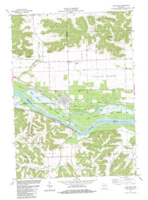 Lone Rock USGS topographic map 43090b2