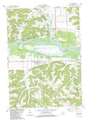 Avoca USGS topographic map 43090b3