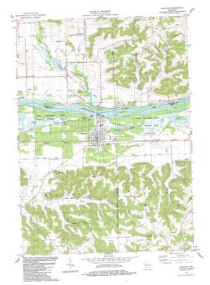Muscoda USGS topographic map 43090b4