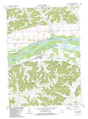 Blue River USGS topographic map 43090b5