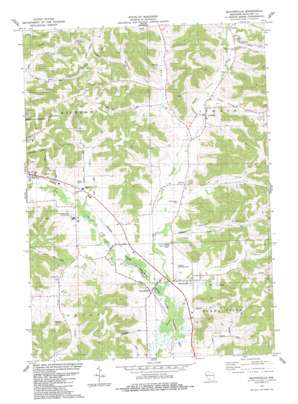 Sextonville USGS topographic map 43090c3