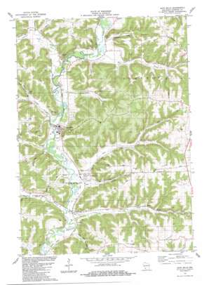 Gays Mills USGS topographic map 43090c7