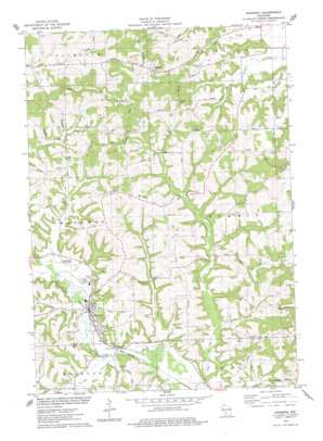 Wonewoc USGS topographic map 43090f2