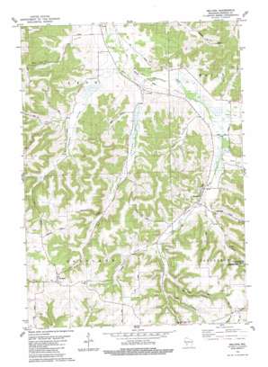 Melvina USGS topographic map 43090g7