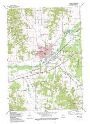 Sparta USGS topographic map 43090h7