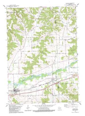 Bangor USGS topographic map 43090h8