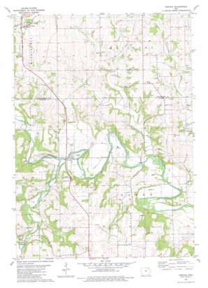 Festina USGS topographic map 43091a7