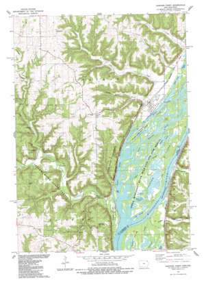 Harpers Ferry topo map