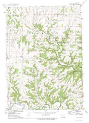 Waterville topo map