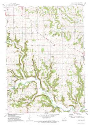 Rossville topo map