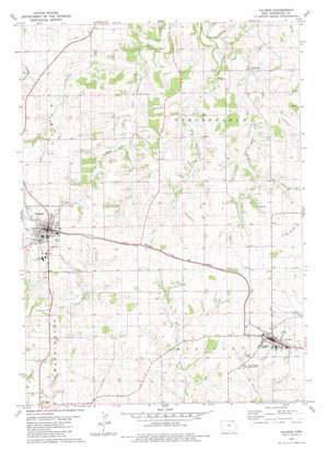 Calmar USGS topographic map 43091b7