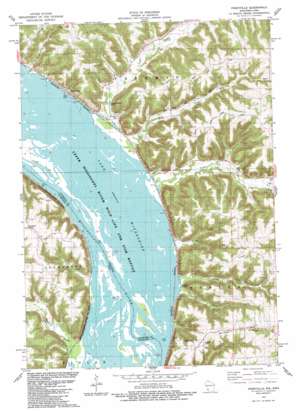 Ferryville USGS topographic map 43091c1