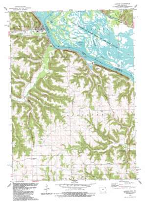 Lansing USGS topographic map 43091c2