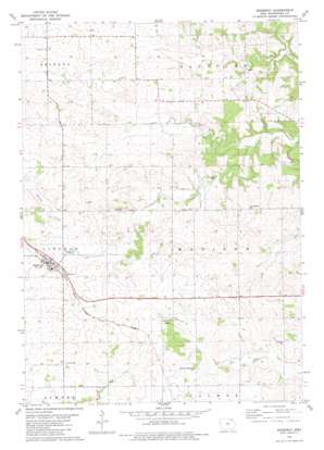Ridgeway USGS topographic map 43091c8