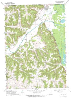 New Albin USGS topographic map 43091d3