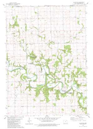 Bluffton USGS topographic map 43091d8