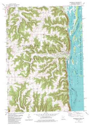Brownsville USGS topographic map 43091f3