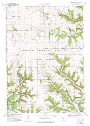 Arendahl USGS topographic map 43091g8