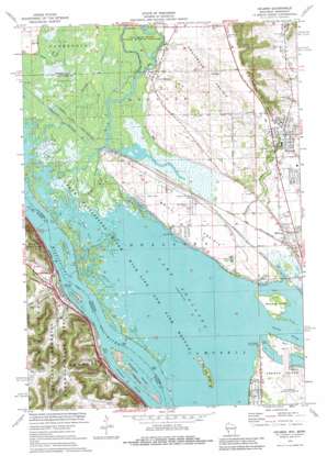 Holmen USGS topographic map 43091h3