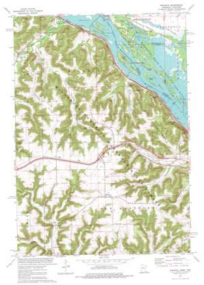 Pickwick USGS topographic map 43091h4