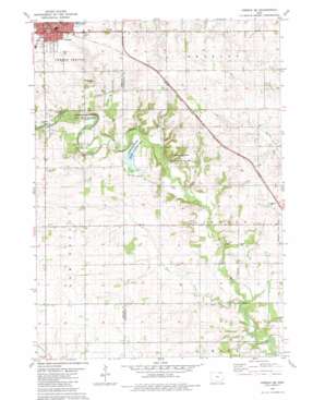 Cresco SE USGS topographic map 43092c1