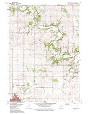 Cresco NE USGS topographic map 43092d1
