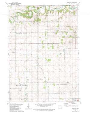 Cresco NW USGS topographic map 43092d2