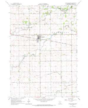 Grand Meadow topo map