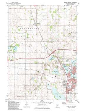 Albert Lea West USGS topographic map 43093f4