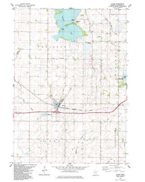 Alden USGS topographic map 43093f5