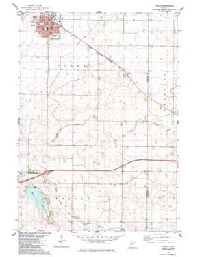 Wells USGS topographic map 43093f6