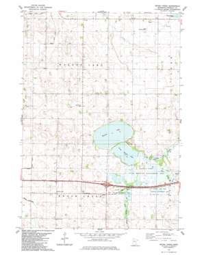 Brush Creek USGS topographic map 43093f7