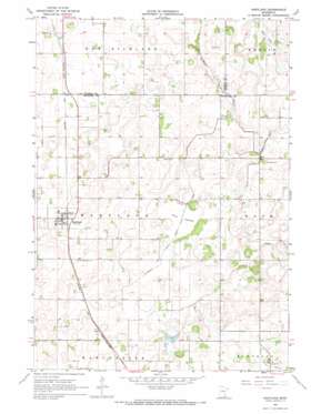Hartland USGS topographic map 43093g4