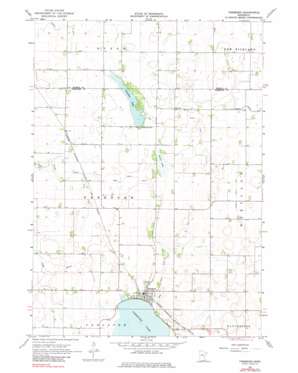 Freeborn USGS topographic map 43093g5