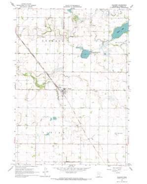 Waldorf USGS topographic map 43093h6